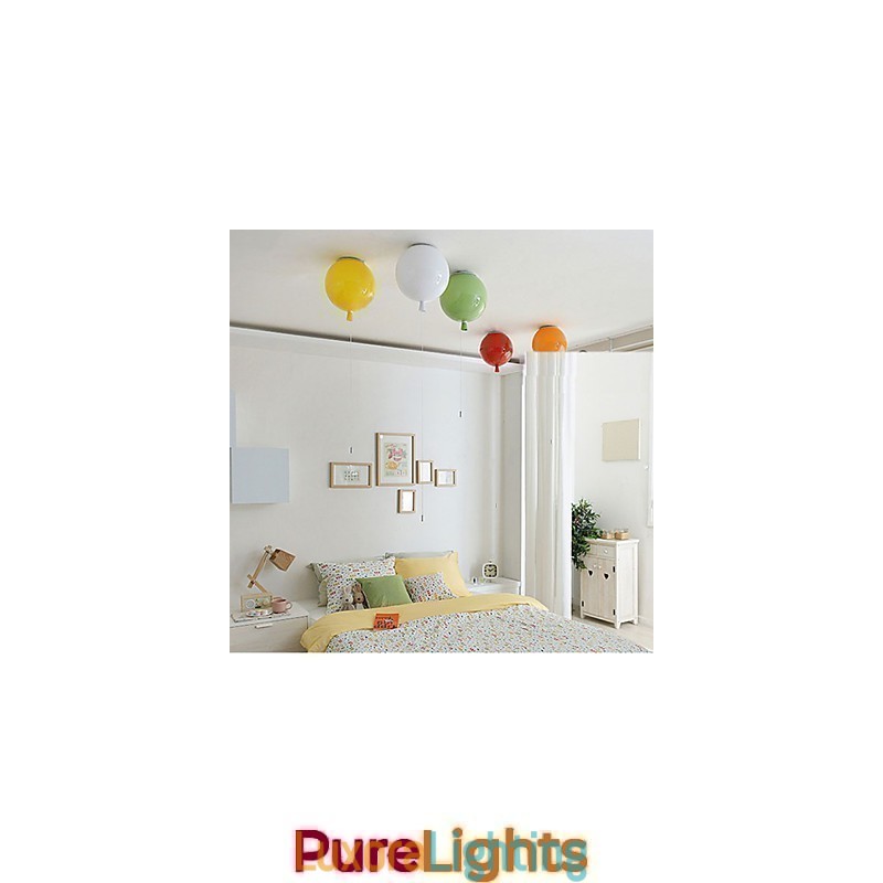 Designer Touch Decorative Flush Mount Modern Contemporary Globe Metal