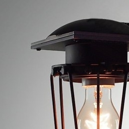 Designer Touch Decorative Retro Wrought Wall Lamps Single Head Antique Wall Lamp Reminisced Lamp Loft American Iron Vintage Small Cages Wall Lamp