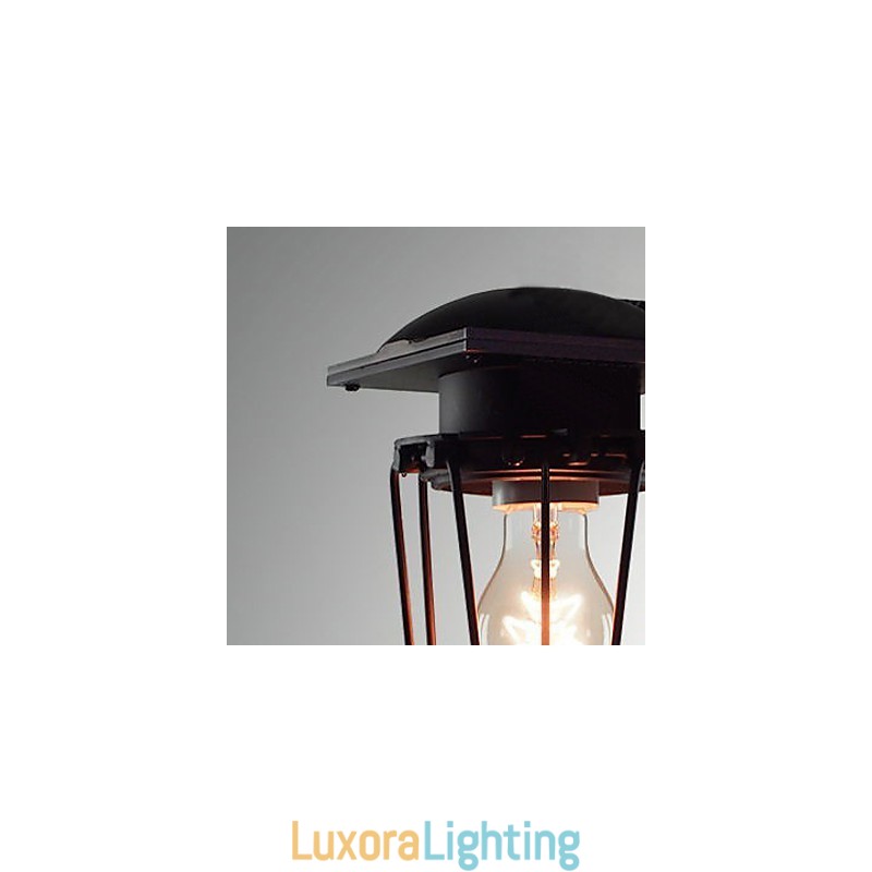 Designer Touch Decorative Retro Wrought Wall Lamps Single Head Antique Wall Lamp Reminisced Lamp Loft American Iron Vintage Small Cages Wall Lamp