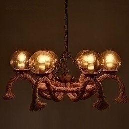 Designer Touch Decorative Chandelier Mini Style Vintage Metal