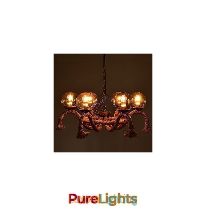 Designer Touch Decorative Chandelier Mini Style Vintage Metal