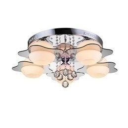 Designer Touch Decorative Remoter Control 5 Lights with Blue Redss Modern Ceiling Light Flush Mount