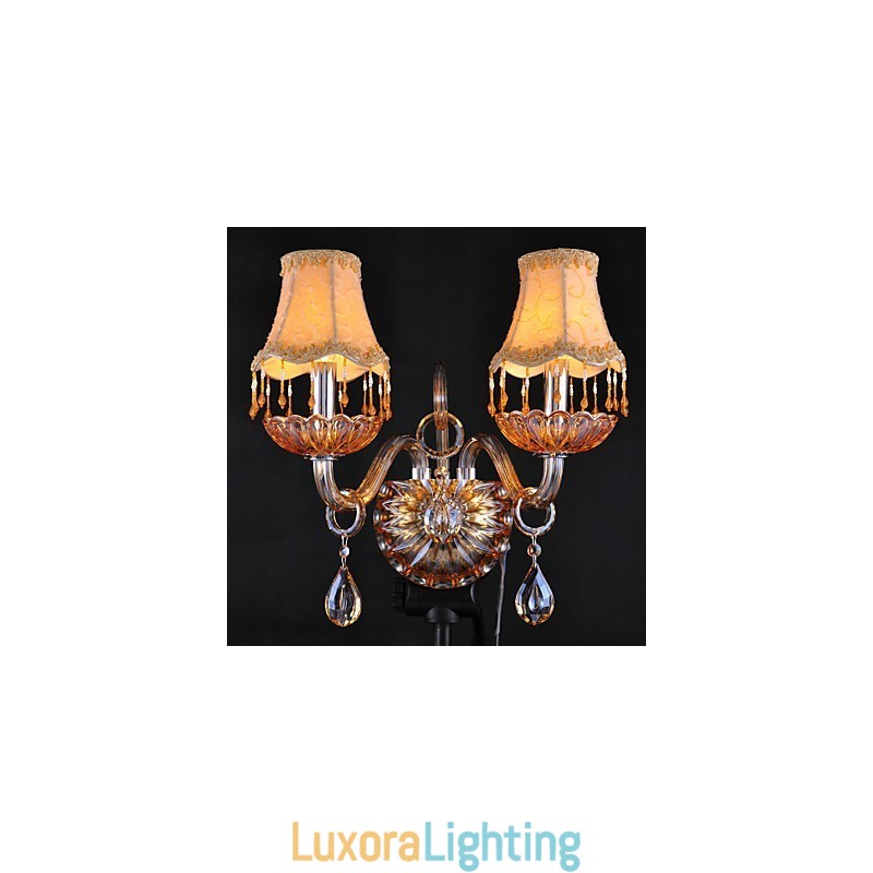 Designer Touch Decorative Mini Wall Lights Modern Silver Chrome Metal