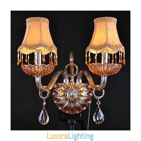 Designer Touch Decorative Mini Wall Lights Modern Silver Chrome Metal