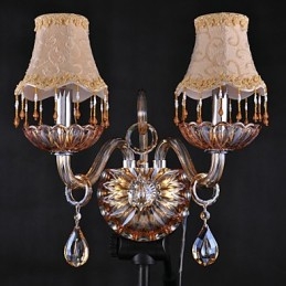 Designer Touch Decorative Mini Wall Lights Modern Silver Chrome Metal