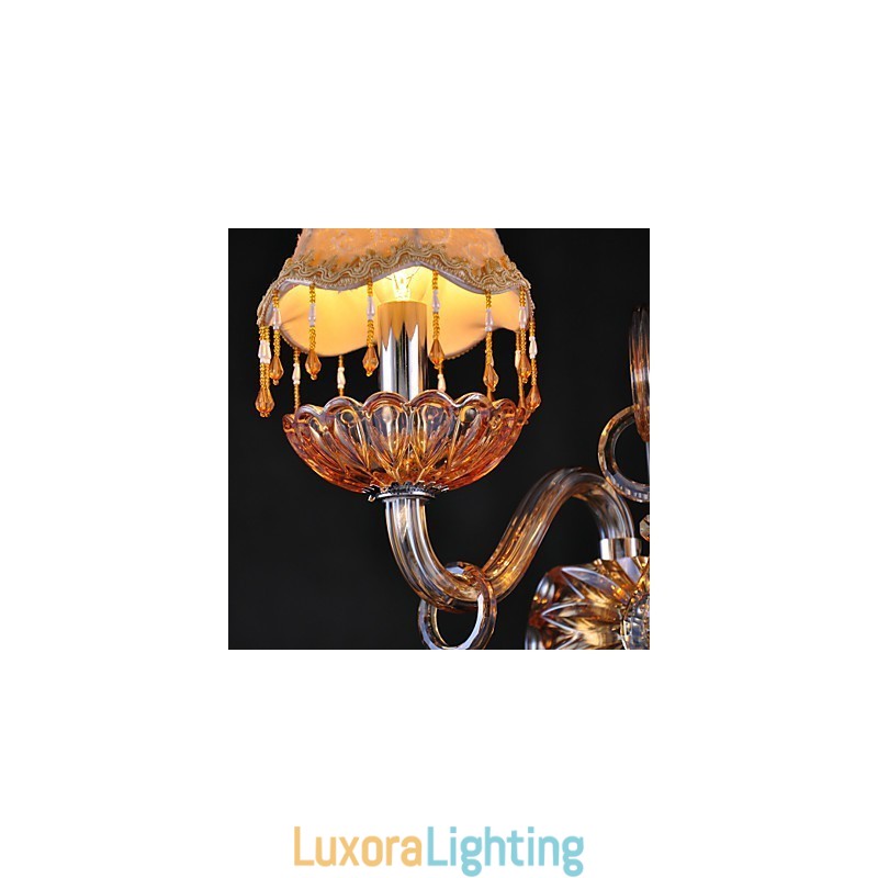 Designer Touch Decorative Mini Wall Lights Modern Silver Chrome Metal