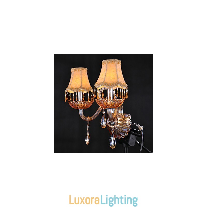 Designer Touch Decorative Mini Wall Lights Modern Silver Chrome Metal