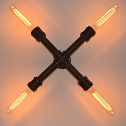 Designer Touch Decorative Industrial retro pipe wall