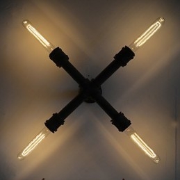 Designer Touch Decorative Industrial retro pipe wall