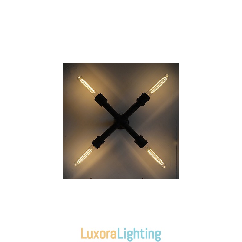 Designer Touch Decorative Industrial retro pipe wall