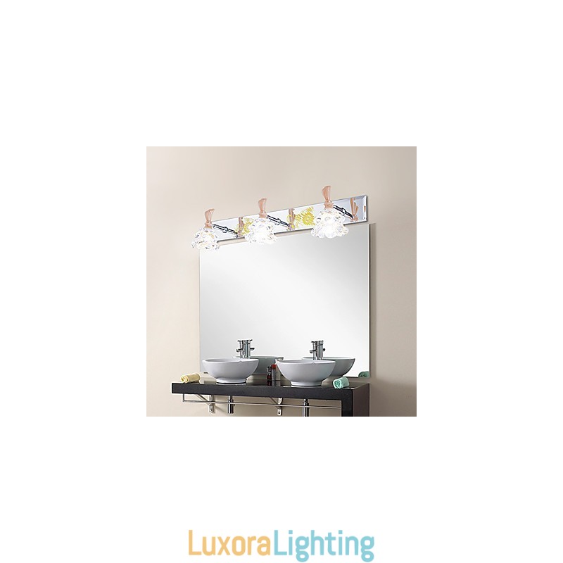 Designer Touch Decorative Wall Sconces Bathroom Lighting Modern Contemporary Metal