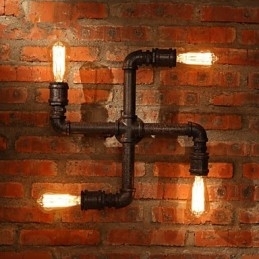 Designer Touch Decorative Wall Sconces Mini Style Rustic Lodge Metal
