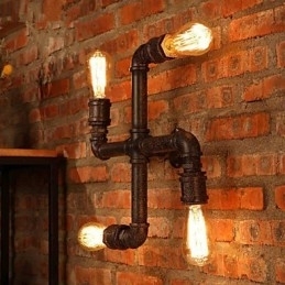 Designer Touch Decorative Wall Sconces Mini Style Rustic Lodge Metal