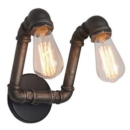 Designer Touch Decorative Retro Metal Wall Lamp For Coffee Shop