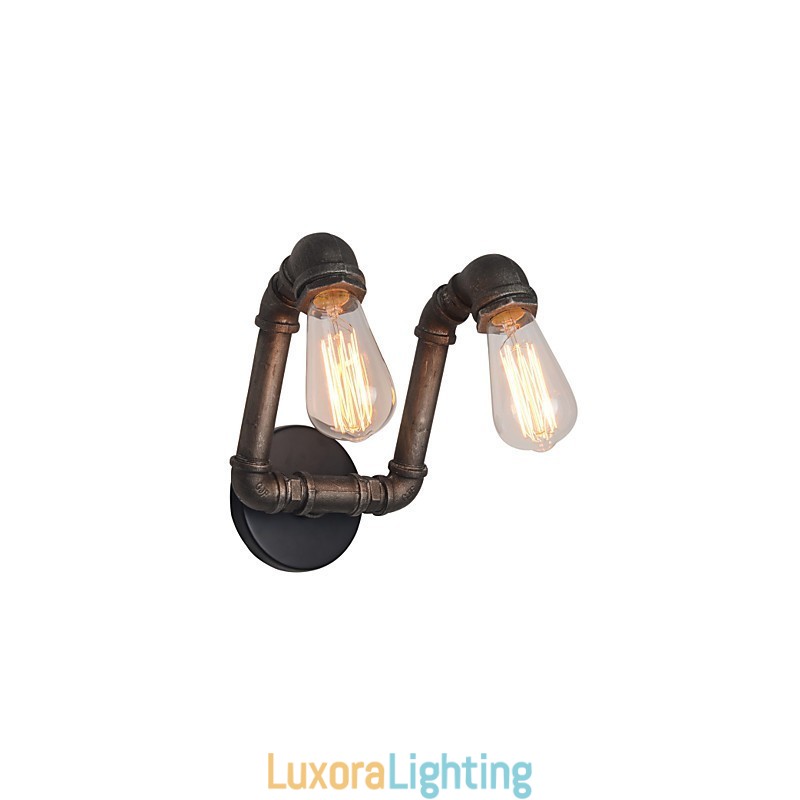 Designer Touch Decorative Retro Metal Wall Lamp For Coffee Shop