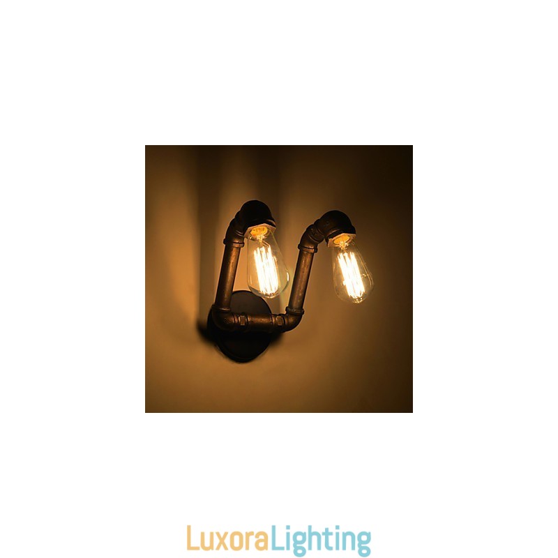 Designer Touch Decorative Retro Metal Wall Lamp For Coffee Shop