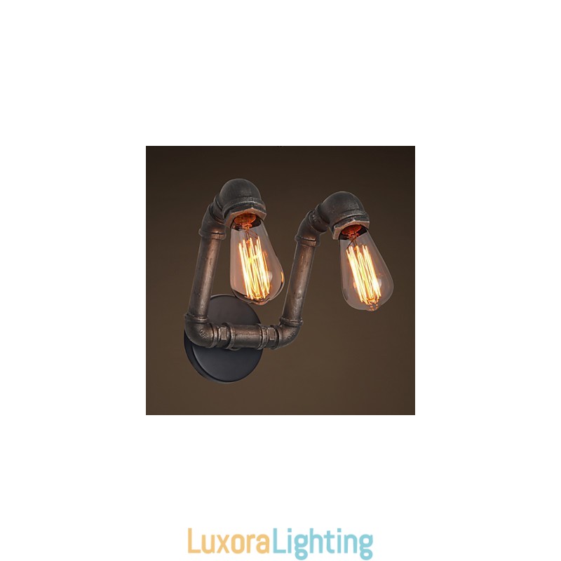 Designer Touch Decorative Retro Metal Wall Lamp For Coffee Shop