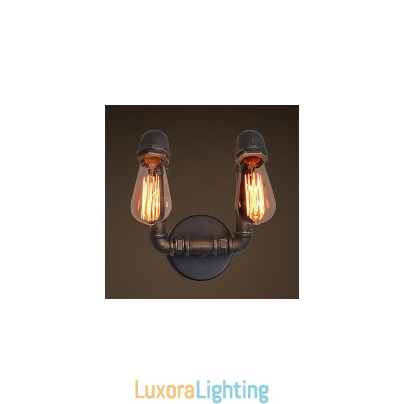 Designer Touch Decorative Retro Metal Wall Lamp For Coffee Shop