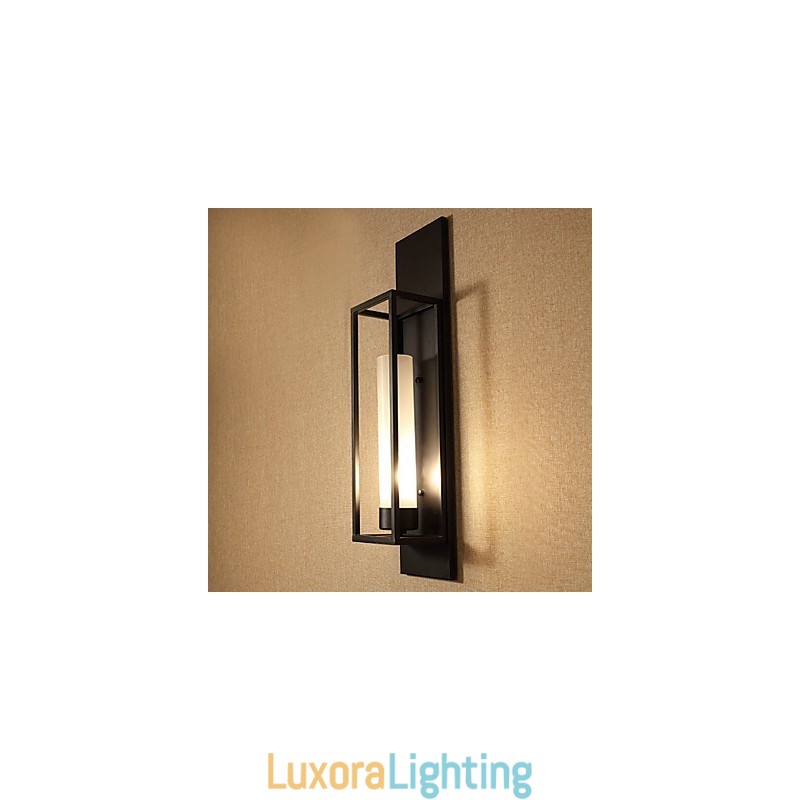 Designer Touch Decorative Wall Lights Wall Sconces Rustic Lodge Metal Dinning Room Bedroom Reading Room Metal+Glass