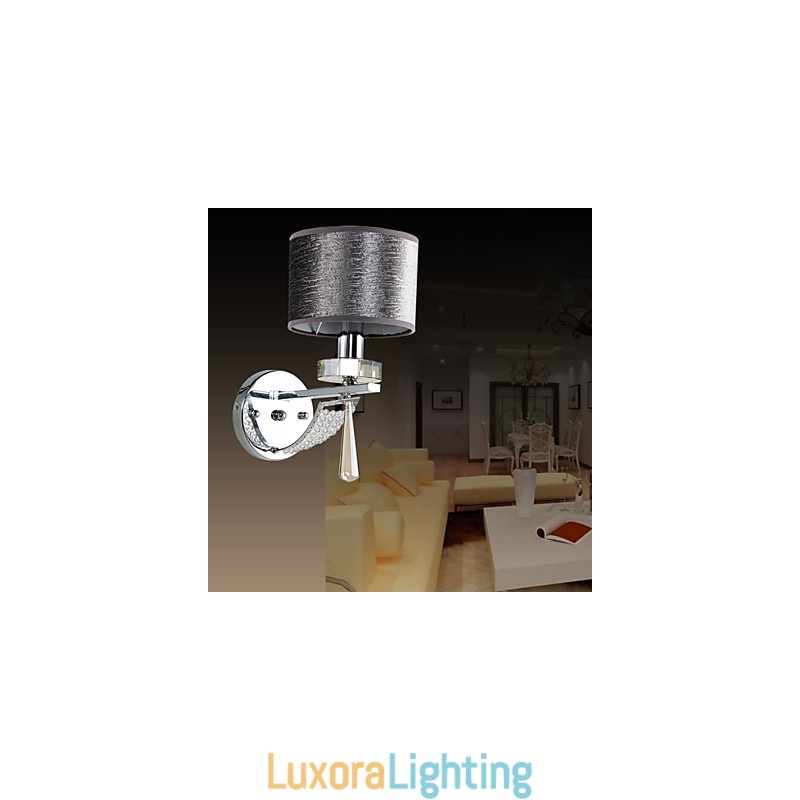 Designer Touch Decorative Crystal Wall Sconces Modern Contemporary Metal