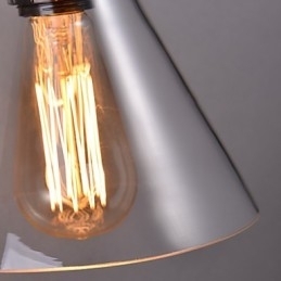 Designer Touch Decorative Retro Wall Light with Floral Glass Shade and Metal Bracket