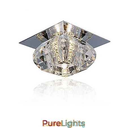 Designer Touch Decorative Modern Contemporary Crystal Mini Style Flush Mount