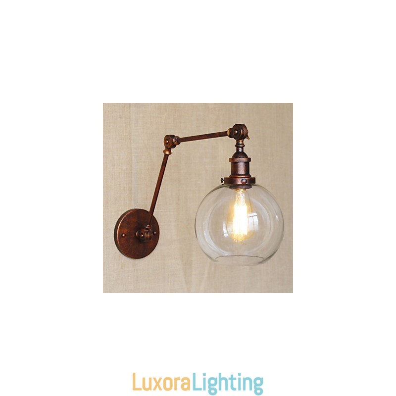 Designer Touch Decorative Wall Sconces Swing Lights Reading Wall Lights Crystal Mini Style Rustic Lodge Metal