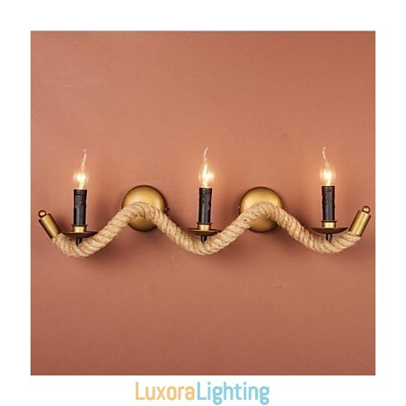 Designer Touch Decorative Mini Style Wall Sconces Country Metal