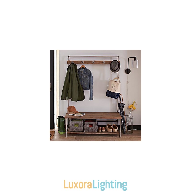 Designer Touch Decorative Modern Wall Light with Glass Drum Shade