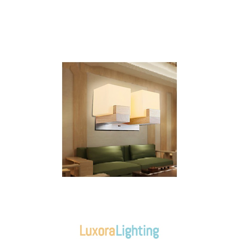 Designer Touch Decorative Wall Sconces Mini Style Traditional Classic Wood Bamboo