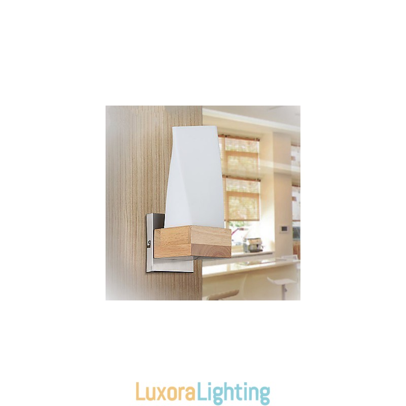 Designer Touch Decorative Wall Sconces Mini Style Traditional Classic Wood Bamboo