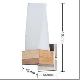 Designer Touch Decorative Wall Sconces Mini Style Traditional Classic Wood Bamboo