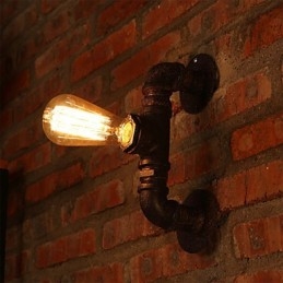 Designer Touch Decorative Retro Wall Sconces Mini Style Rustic Lodge Metal