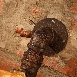 Designer Touch Decorative Retro Wall Sconces Mini Style Rustic Lodge Metal