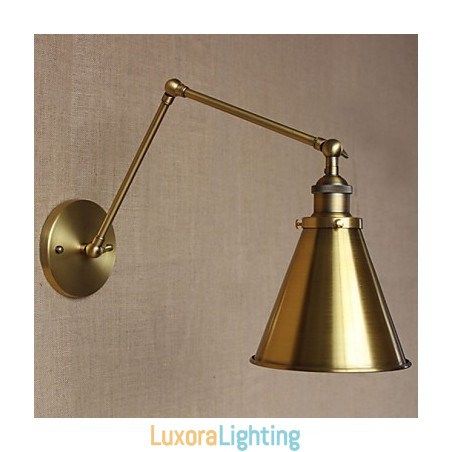 Designer Touch Decorative Wall Sconces Swing Lights Reading Wall Lights Mini Style Rustic Lodge Metal