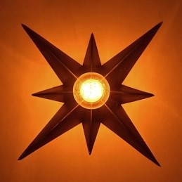 Designer Touch Decorative Brief Five Pointed Star Lighting Personalized Modern Wall Light Child Housing Lamps