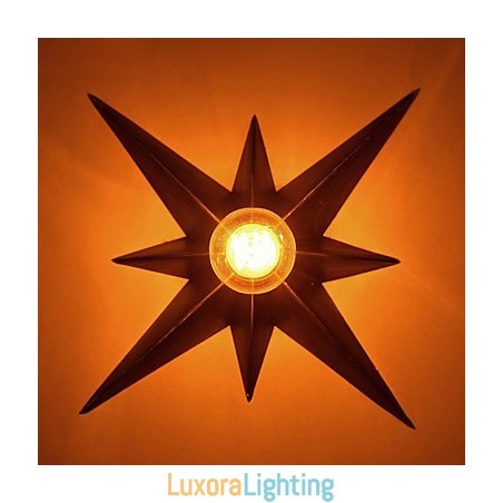 Designer Touch Decorative Brief Five Pointed Star Lighting Personalized Modern Wall Light Child Housing Lamps