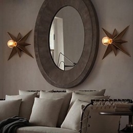 Designer Touch Decorative Brief Five Pointed Star Lighting Personalized Modern Wall Light Child Housing Lamps