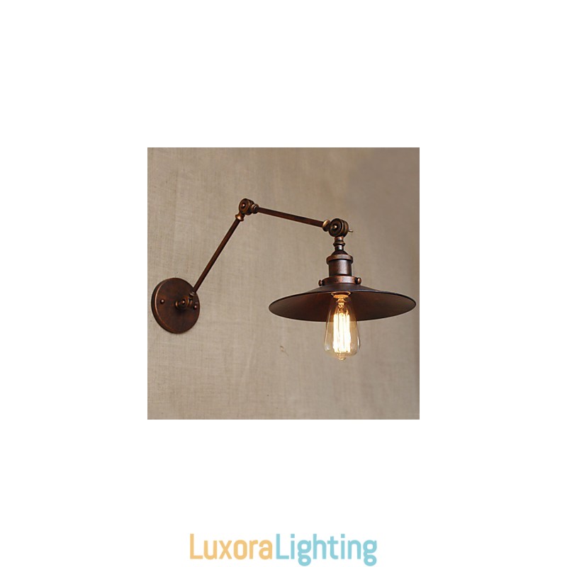 Designer Touch Decorative Wall Sconces Swing Lights Reading Wall Lights Mini Style Rustic Lodge Metal