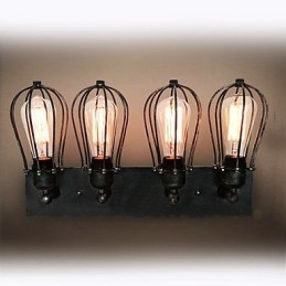 Designer Touch Decorative Mini Style Wall Sconces Rustic Lodge Metal