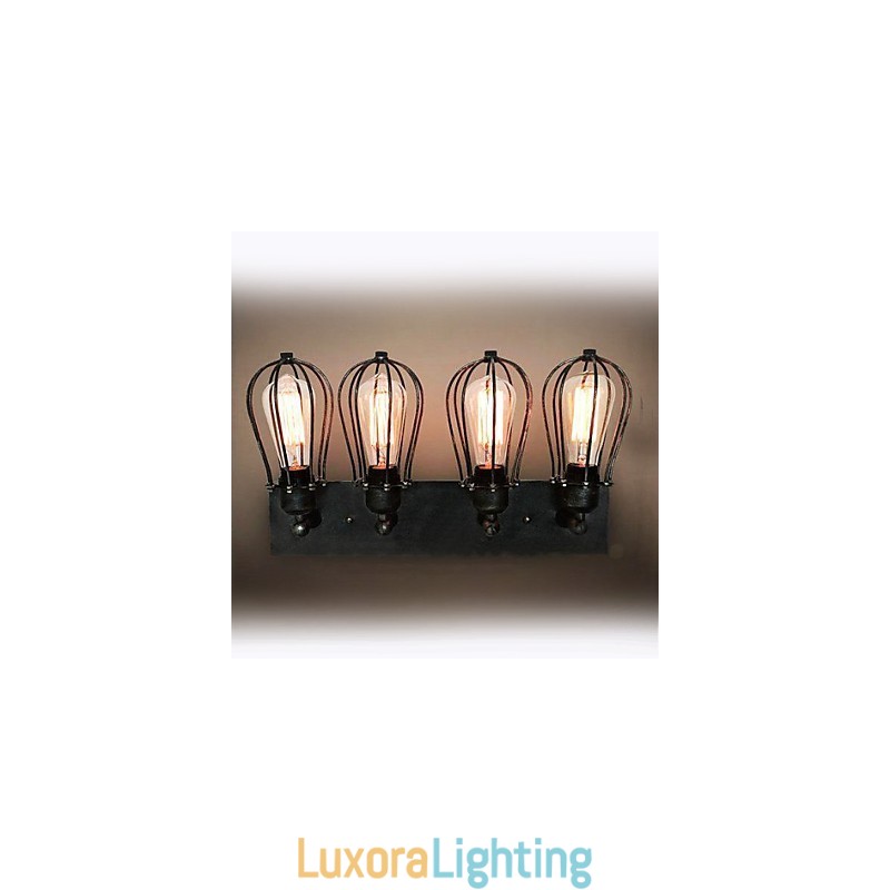 Designer Touch Decorative Mini Style Wall Sconces Rustic Lodge Metal