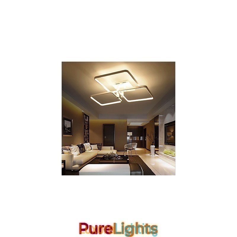 Designer Touch Decorative Modern Contemporary Flush Mount