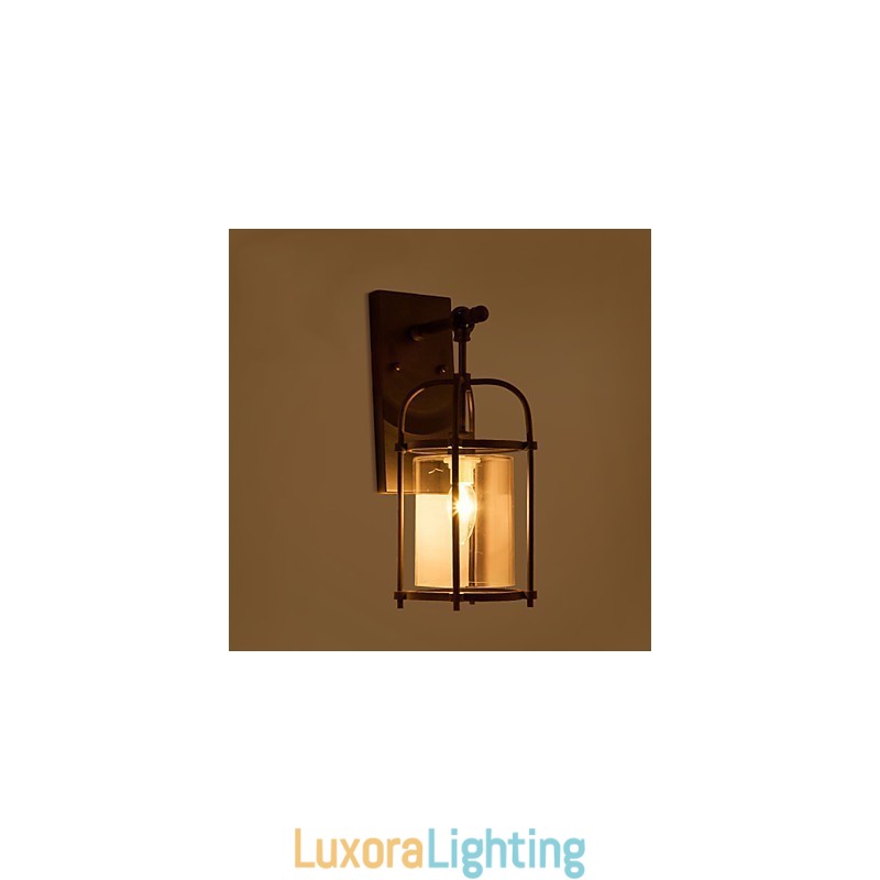 Designer Touch Decorative Creative Industrial Look Lamps North America Style Wall Lamps with Edison Flute Bulb Inside Bar Decoration Lights