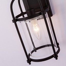 Designer Touch Decorative Creative Industrial Look Lamps North America Style Wall Lamps with Edison Flute Bulb Inside Bar Decoration Lights