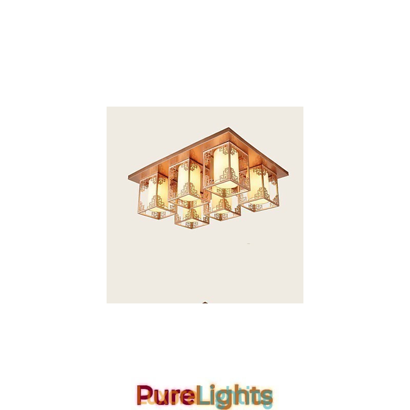 Designer Touch Decorative A Chinese Style Lamps Iron Ceiling Lighting Atmosphere