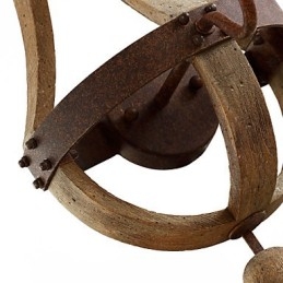 Designer Touch Decorative Mini Style Wall Sconces Rustic Lodge Wood Bamboo