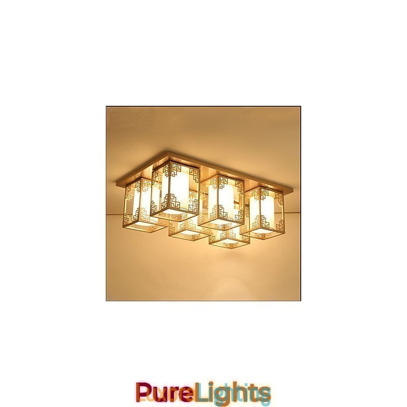 Designer Touch Decorative A Chinese Style Lamps Iron Ceiling Lighting Atmosphere