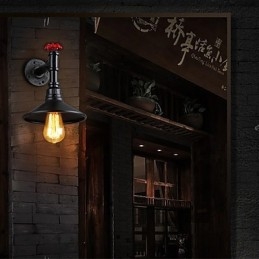 Designer Touch Decorative Mini Wall Light 1 Light Concise Cream Iron