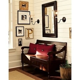 Designer Touch Decorative Nature Inspired Iron Wall Light with Transparent Glass Shade