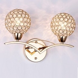 Designer Touch Decorative Wall Sconces Reading Wall Lights Crystal Mini Style Modern Contemporary Metal